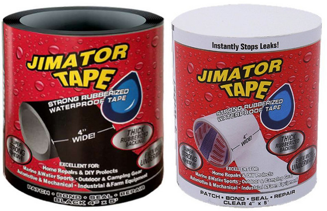 초강력 방수테이프 보수 테이프 누수 방지, 방수테이프 투명(10*152), 1개