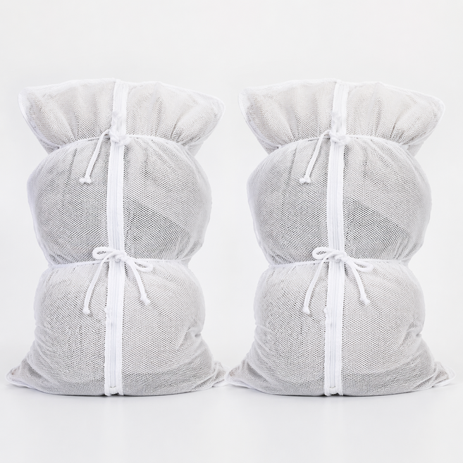 인사이트셀 변형방지 베개 세탁망 세트, 대형 70x50cm, 화이트대형, 2개