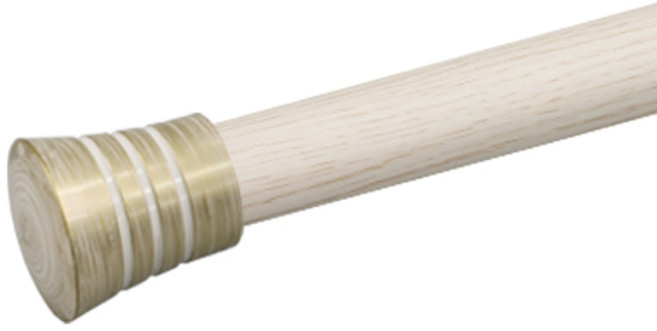 한국레일갤럭시 35mm 네오 커튼봉 커텐봉, 아이보리골드