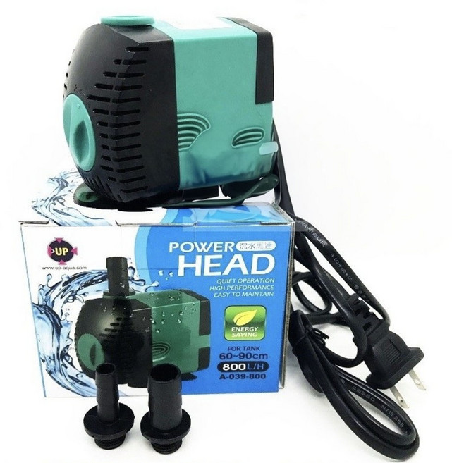 台灣UP雅柏 沉水馬達 - 內置造流 抽水馬達 底部/上部過濾 (靜音 可調整水量) - A-039-800, 1個, 800 L/H