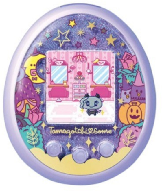 반다이 다마고치썸 메르헨 Ver 장난감게임기, 퍼플, 1개