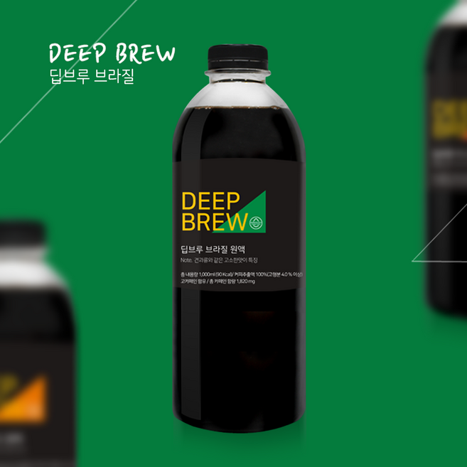 딥브루 브라질 에스프레소 드립커피 콜드브루 더치커피, 1개, 1개입, 1g