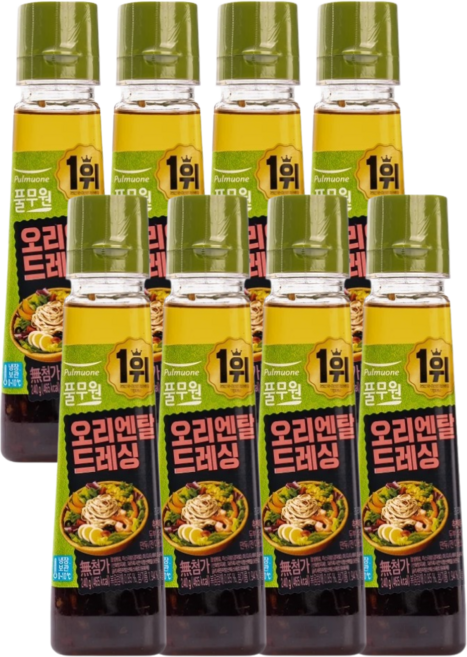 풀무원 오리엔탈드레싱 240g, 8개
