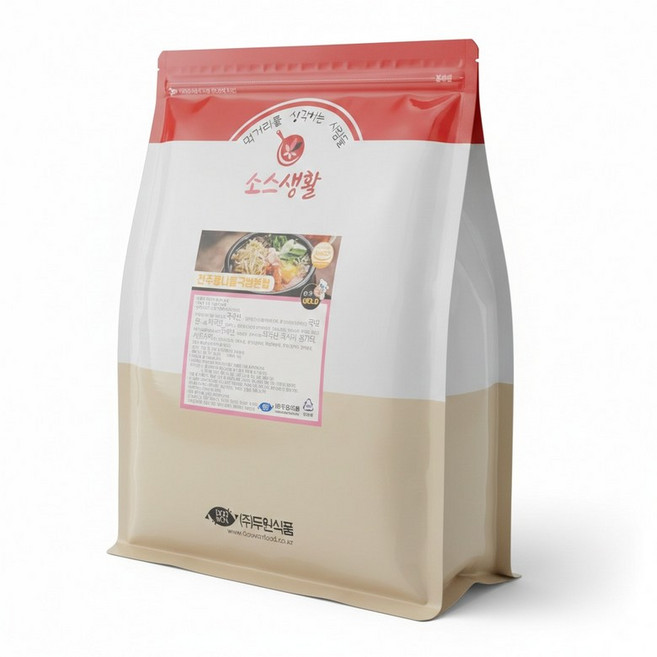 [두원식품] 전주 콩나물 국밥 분말 1kg, 1개