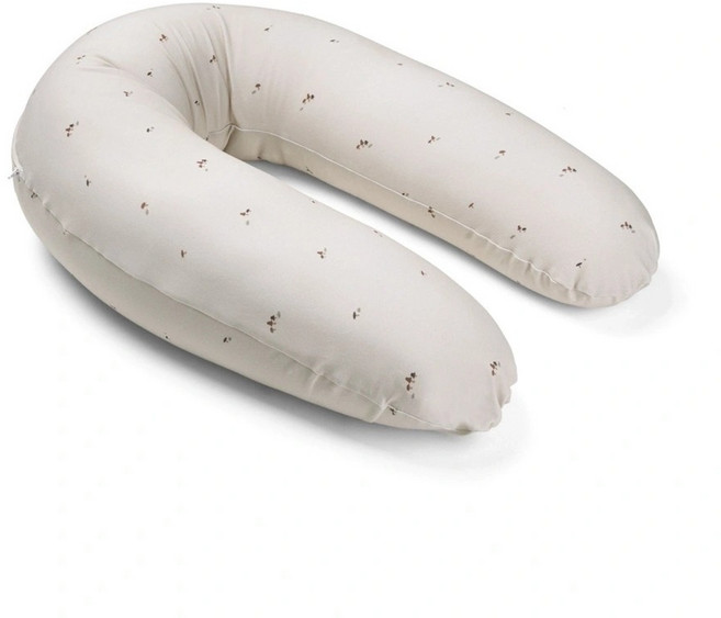 doomoo 好孕月亮枕 孕婦哺乳側睡多功能 魔幻棕蘑圖案, 魔幻棕蘑