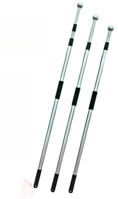 깃대 깃발 국기 꽂이 접이식 계양대, 1개, 2m 2단 초두꺼운 깃대