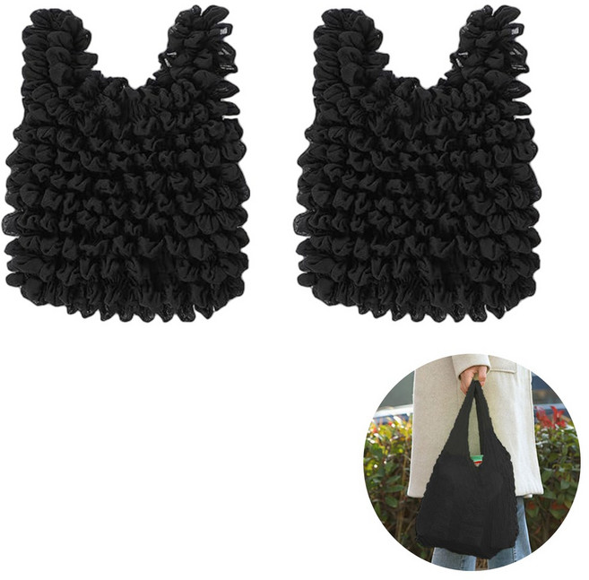 도나토르 늘어나는 요술 주름 장바구니 에코백 2p