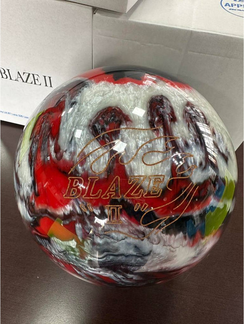 STORM BLAZE II 保齡球, 白黑紅,11磅, 1個