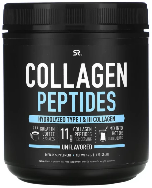 스포츠리서치 스포츠 리서치 콜라겐 펩타이드 무맛 콜라겐/히알루론산, 1개, 454g - 쿠팡