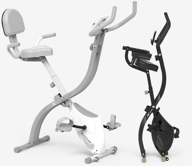 LPX1 실내 자전거 헬스 사이클 방문설치, 화이트