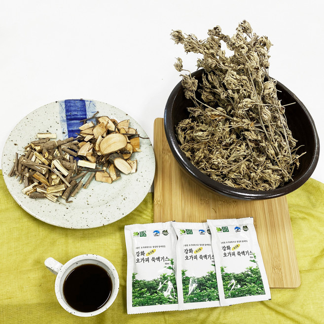 강화약초 벌나무오가피쑥엑기스 100ml 60개