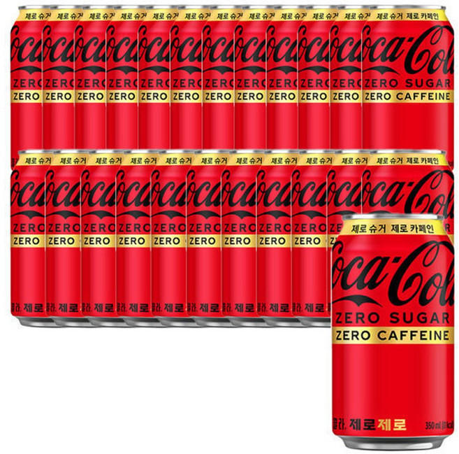 코크제로 제로 350ml 24개