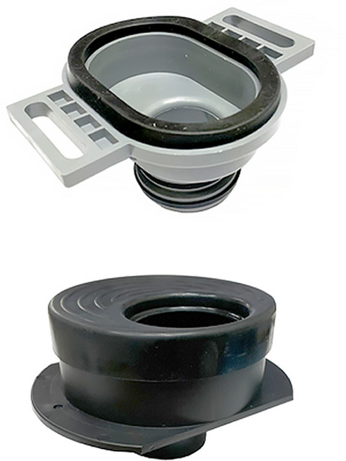 트랩형 소변기 후렌지 정심 편심 겸용 플랜지 변기부속품, 정편심 후렌지(A형), 1개