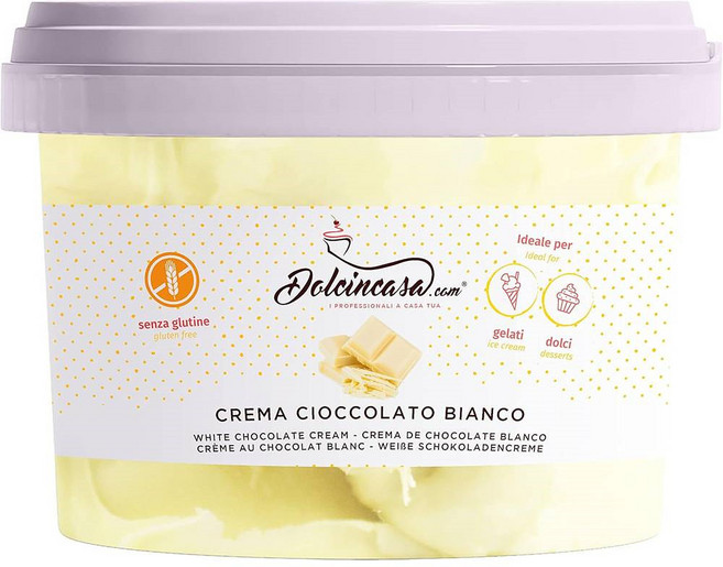 이탈리아 돌신카사 화이트 초콜릿 크림 스프레드 잼, 1개, 500g