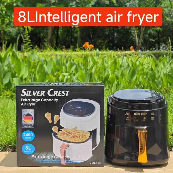 15L空氣炸鍋電炸鍋 Air fryer 多功能智能觸屏烤箱大容量薯條機, 美規  110V  (注意電壓), 8L出口空氣炸鍋