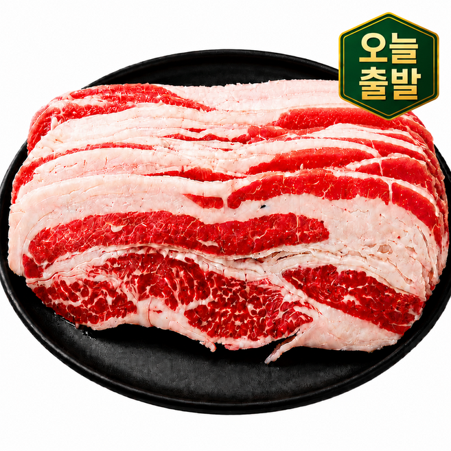 [터치미트] 우삼겹 구이용 미국산, 1개, 1kg