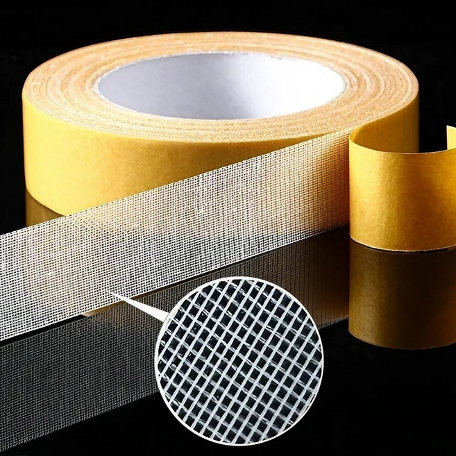 픽커리 벽지 손상 없는 자국없는 접착력 강한 접착 양면 테이프 3cm x 5m, 3개, 투명