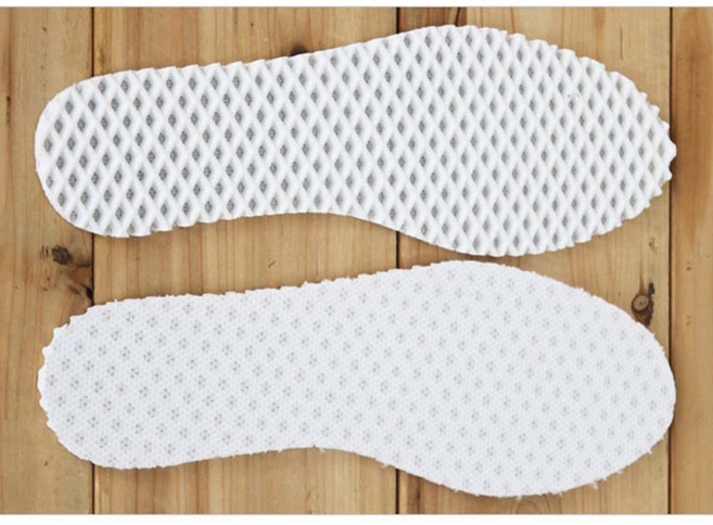남자 쿠션 깔창 깔창 EVA 모양 와플 인솔 스펀지