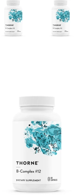 쏜리서치 B-컴플렉스 #12 베지테리안 캡슐, 60정, 3개 - 쿠팡