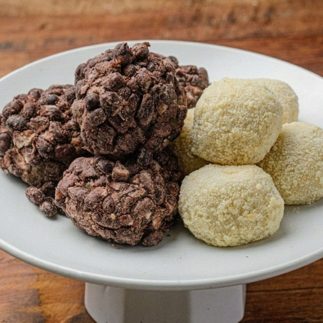 제주 오메기떡 반반세트(팥+크림) 50개입 개별포장, 1개, 2.875kg