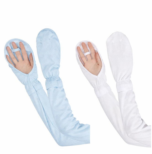 지엠앤 1+1자외선 차단 냉감 쿨토시 고급형 손등덮개, 화이트+블루, 1개
