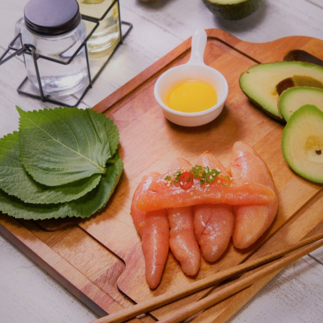 프리미엄 명란 명절선물세트 실속형 저염 명란젓갈 부모님선물, 1개, 500g