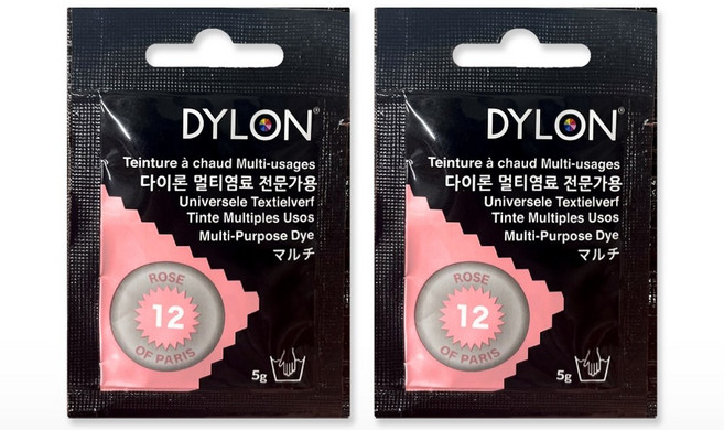 다이론 멀티염료(12) 2개입 (핑크), 단품, 단품