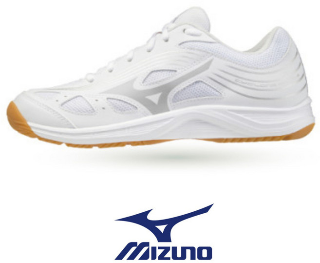 미즈노 사이클론스피드3 화이트실버 배드민턴 탁구 배구 스쿼시 실내스포츠 운동화 V1GA218003