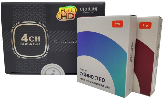 아이나비 4채널 블랙박스 QXD MEGA 4CH 커넥티드 프로패키지, MEGA 4CH(호환128G)크롬+커넥티드/자가장착