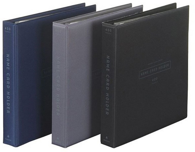 dain 실크원단 명함첩, 회색, 500p