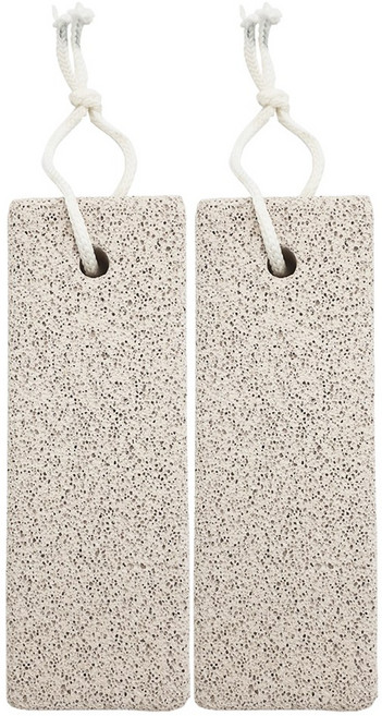 발 뒤꿈치 각질제거 돌 (대) / 굳은살제거 풋파일, 1개입, 2개