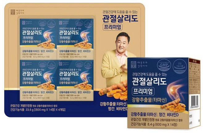 관절살리도프리미엄600mg x 14정x 4박스, 14정