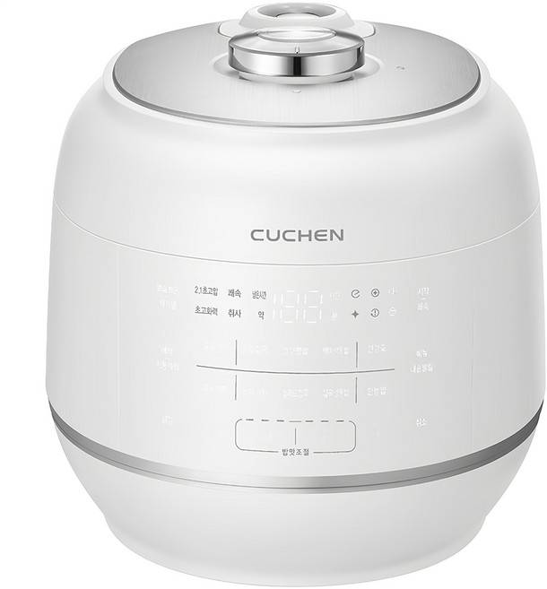 쿠첸 121 플러스 올스테인레스 전기압력밥솥 6인용, CRT-RPS0671W, 네이처화이트