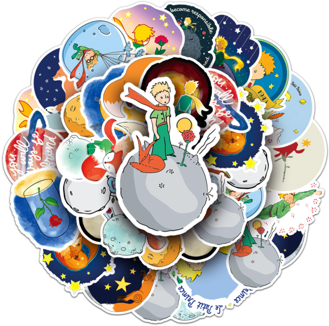 어린왕자 다꾸 스티커 50매