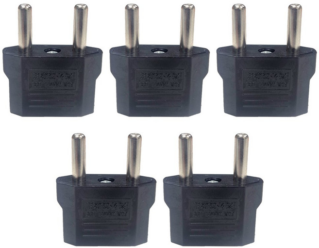 원폴뎀 220V 변환 어댑터, 5개