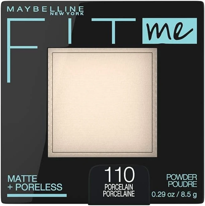 MAYBELLINE FIT me 메이블린 핏미 파우더 파운데이션, 110, 1개 - 쿠팡