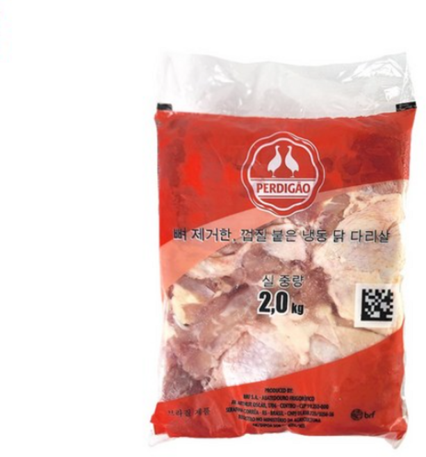 페르디가오 순살닭다리살 치킨스테이크 닭정육 2kg, 1개
