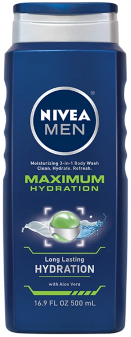 니베아 맨 맥시멈 하이드레이션 남자 포맨 바디워시 클렌저 500ml +포스트 카드 세트, 1개 - 쿠팡