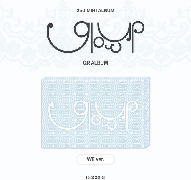 (WE VER. / QR VER.) 리센느 (RESCENE) - Glow Up (2nd MINI ALBUM)