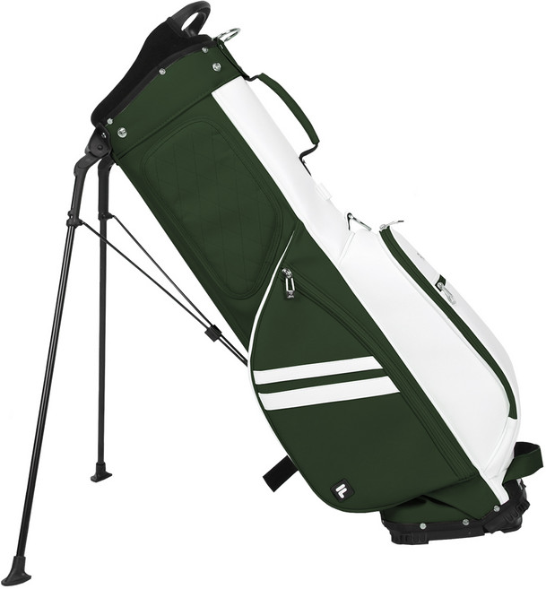 휠라 스탠드백 골프가방 그래비티 시프트 오리지널 경량 캐디백, 그린