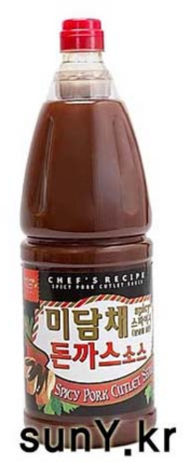 미담채 스파이시 돈까스 소스, 2kg, 8개