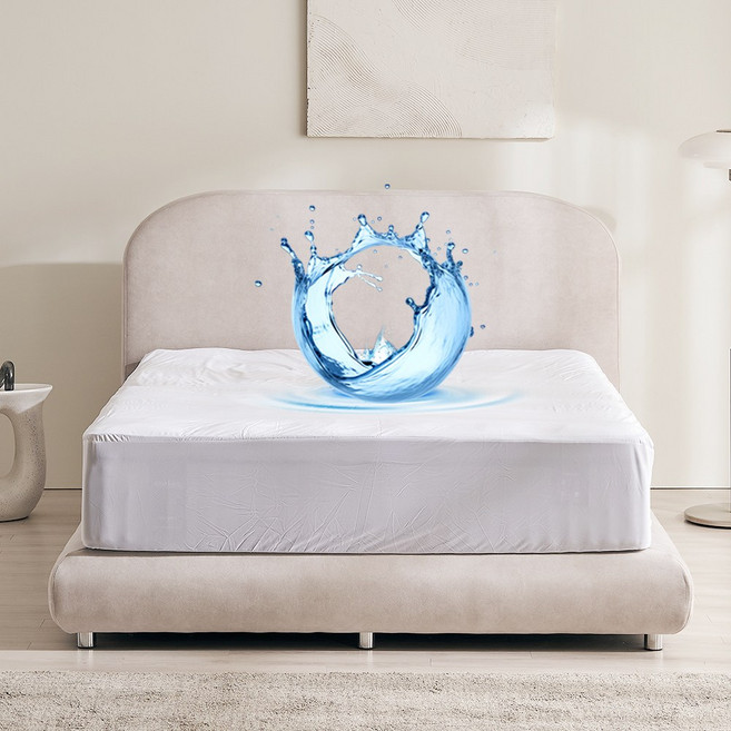 메이킹 프리미엄 사계절 높은 침대 매트리스 방수 커버 알러지케어 오염방지 42Cm까지 가능