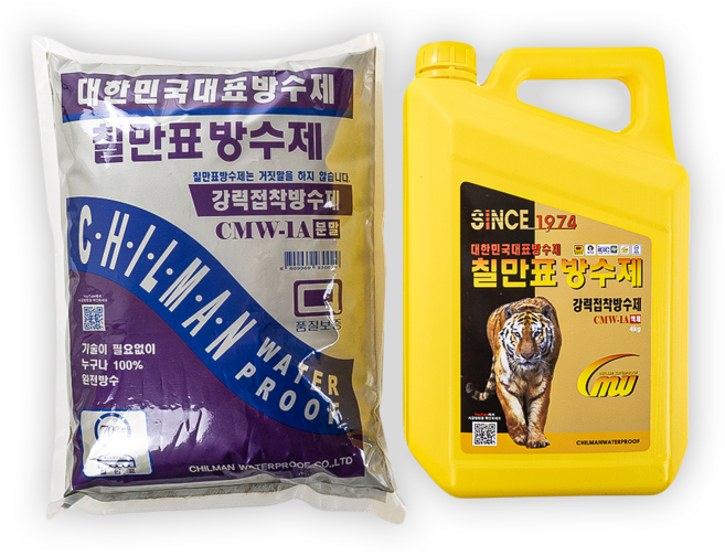 칠만표 강력접착 방수제 옥상 외벽 에폭시 우레탄 셀프 보수, 1세트, 9kg