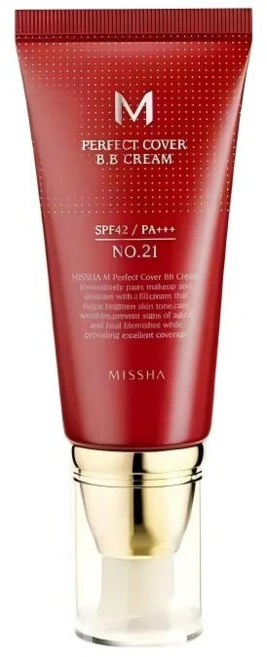 미샤 M 퍼펙트 커버 비비크림, 21호, 50ml, 1개 - 쿠팡