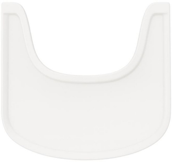 제이앤키즈 스토케 트립트랩 하이체어 호환 트레이, 유광 화이트