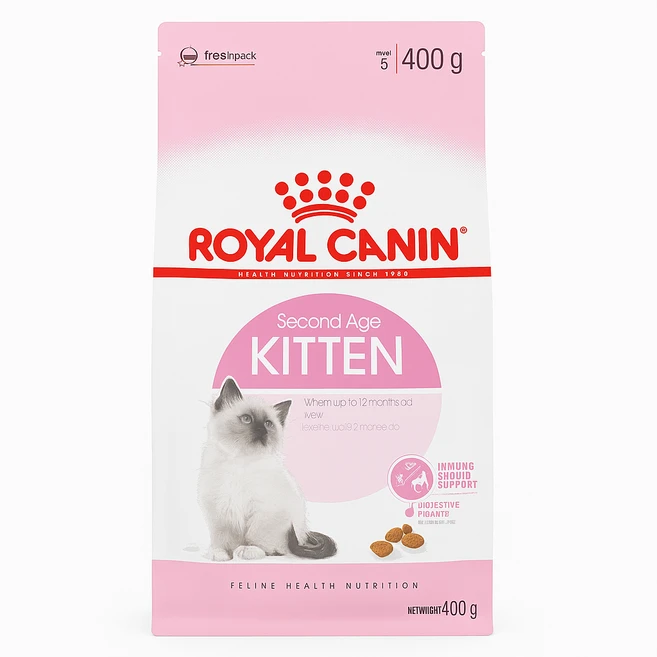 로얄캐닌 고양이사료 소포장 소용량 모음, 닭+오리, 400g, 1개 - 쿠팡