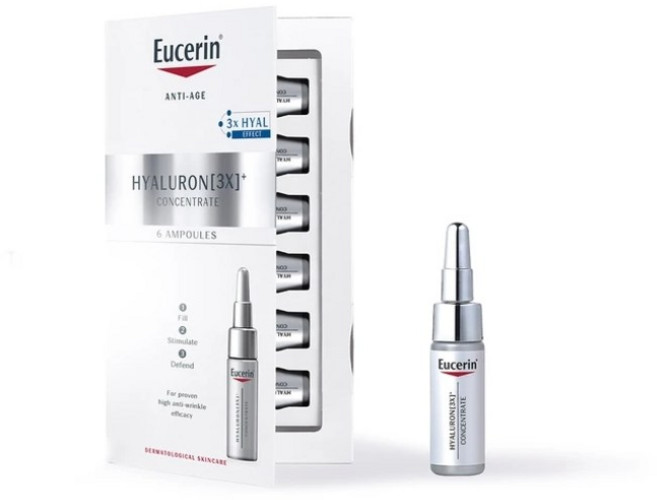 유세린 하이알루론3X 세럼 주름세럼 탄력앰플 집중케어 ss9123746, 5ml, 7개