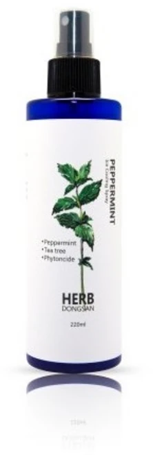 허브동산 아이스 쿨링 스프레이, 1개, 220ml - 쿠팡