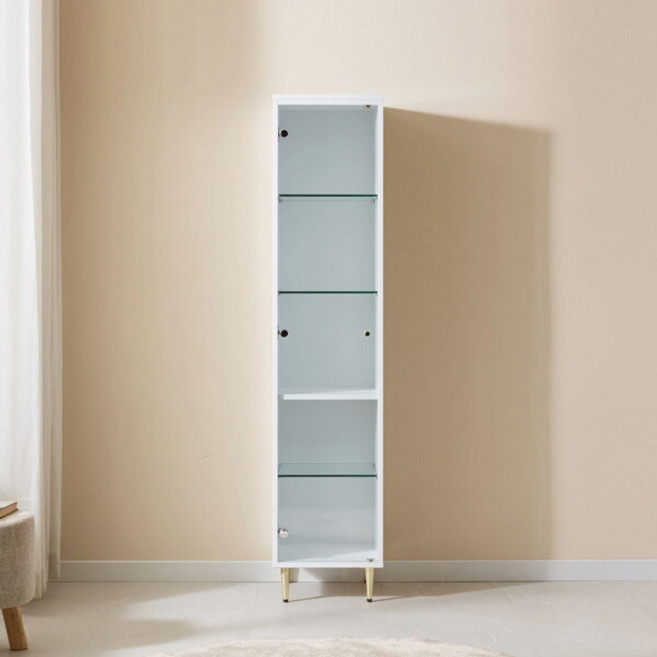 [파로마] [착불] 베이 나딘 유리 장식장 건담 양주 와인 진열장 400, 색상:ONA0089 착불 딥그린