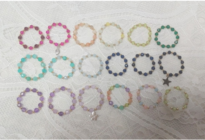 천연석반지 원석 비즈 핸드메이드 주문제작 심플링 3mm